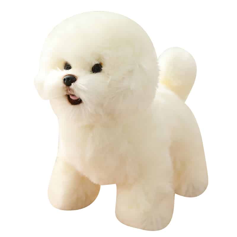 Peluches en forme de chien