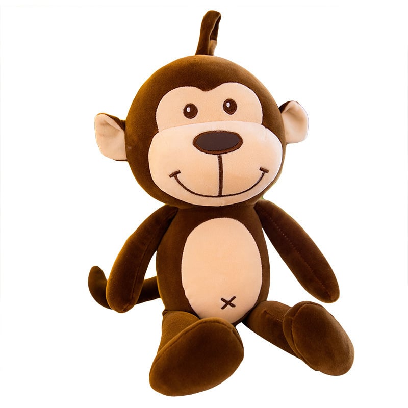 Peluche oreiller singe mignonne