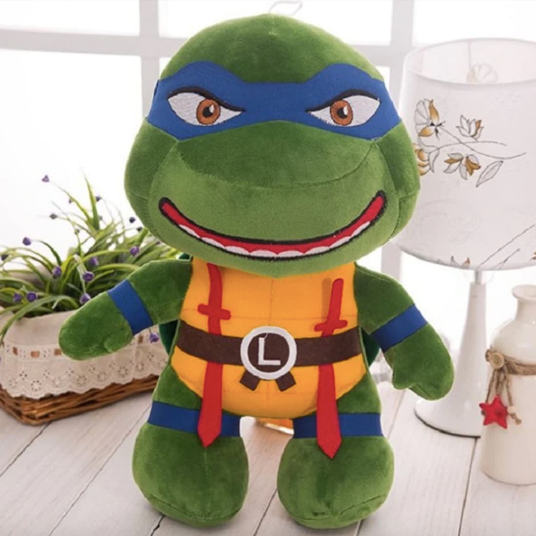 Peluche Tortue Ninja Leonardo