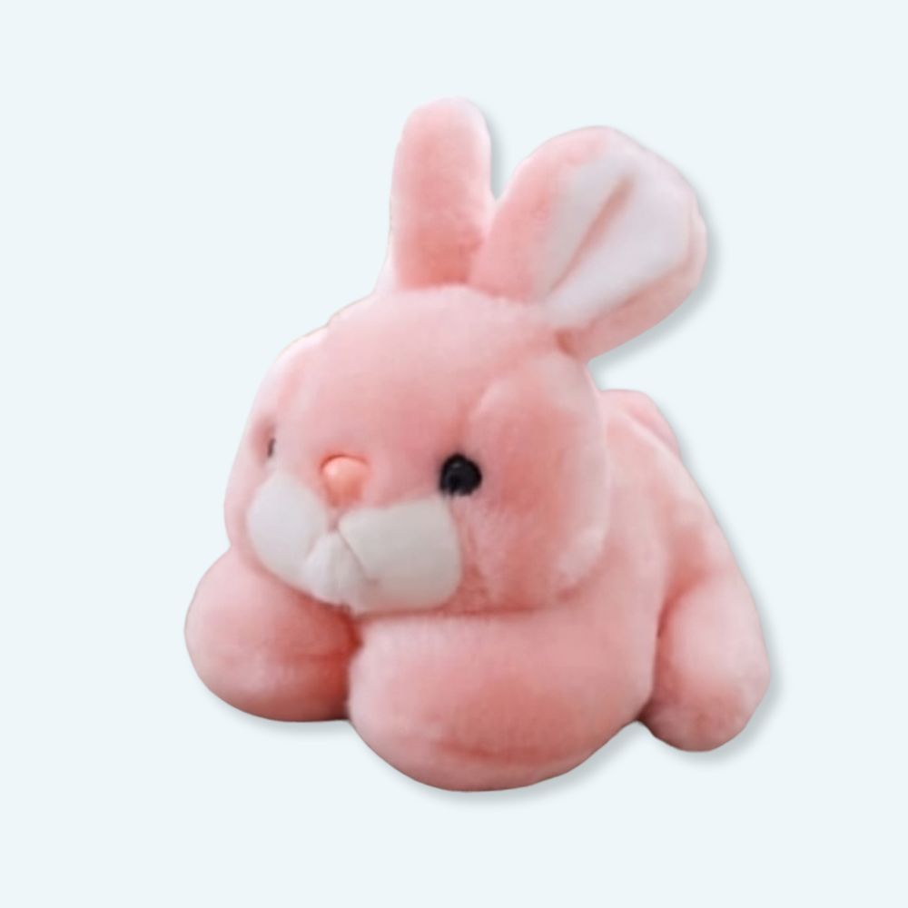 Plush Bunny Pink Super Soft