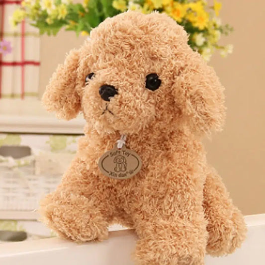 Plush Poodle Beige