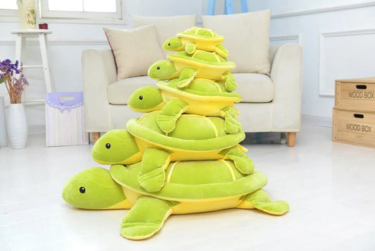 Peluche tortue coussin