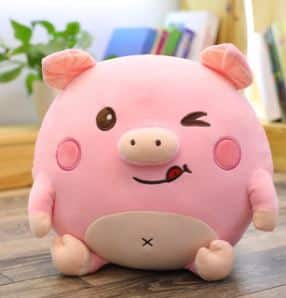 Peluche cochon farceur