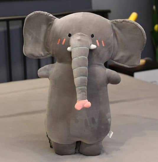 Peluche oreiller éléphant