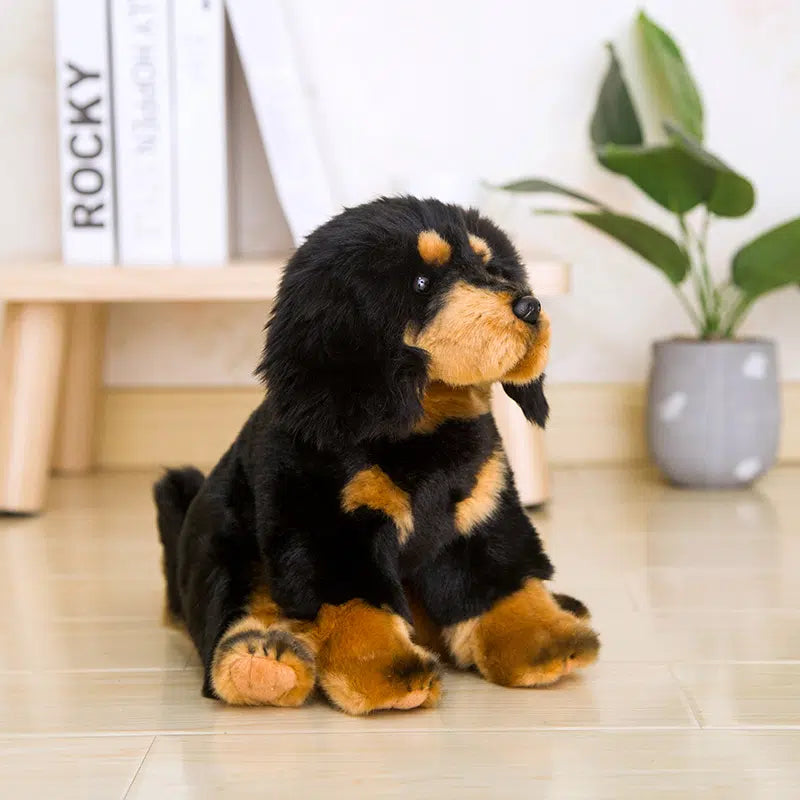 Peluches en forme de chien