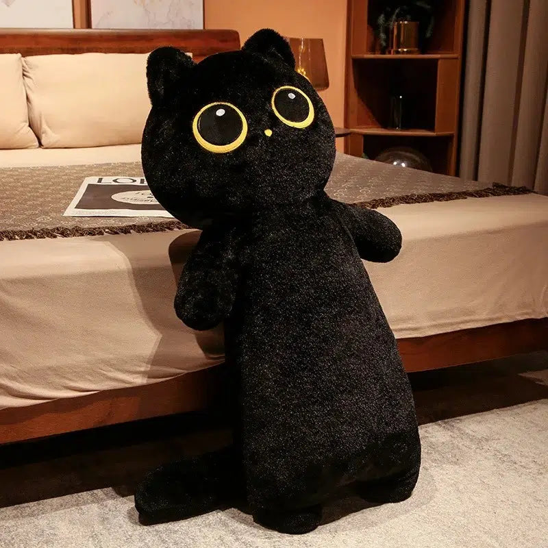 Peluche géante chat