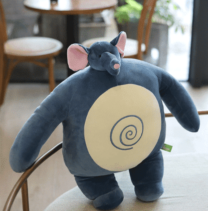 Peluche éléphant dodu