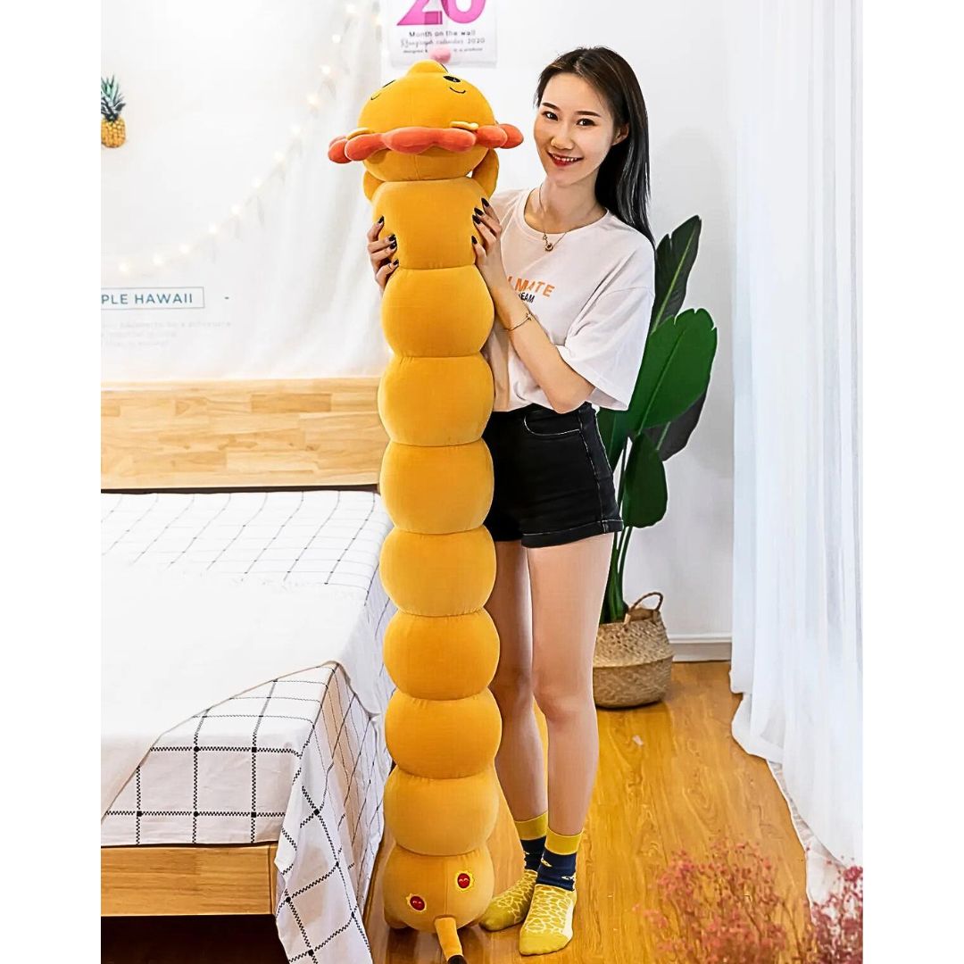 Peluche géante de lion