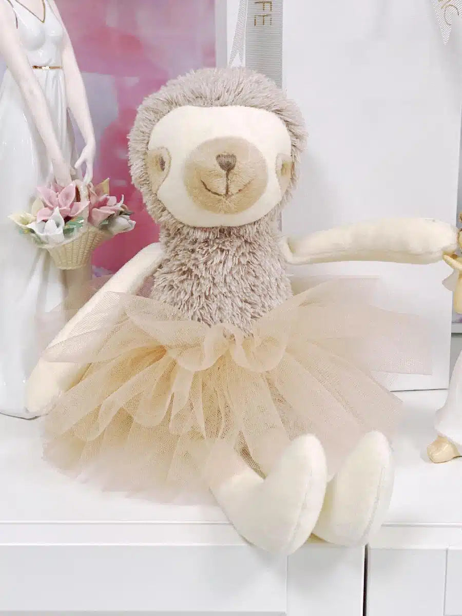 Peluche petit paresseux beige Mr et Mme