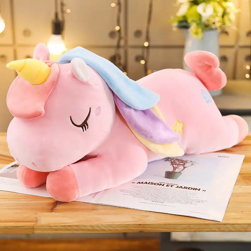 Peluche licorne GÉANTE