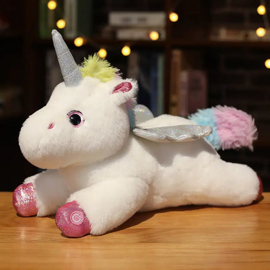 Peluche licorne lumineuse pour enfants