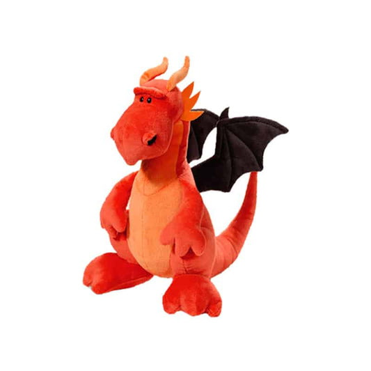 Peluche Dragon rouge