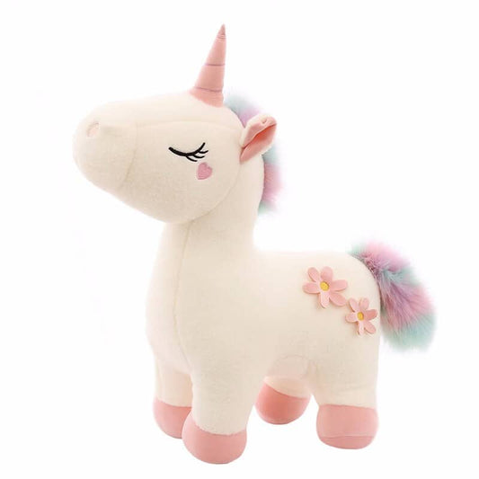 Peluche de licorne toute douce pour enfants