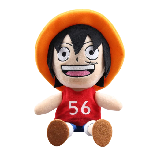 Peluche Luffy 56 Rouge One Piece