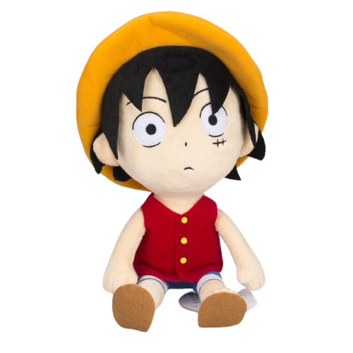 Peluche Luffy Dubitatif One Piece