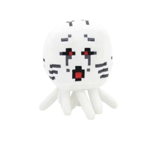 Peluche Minecraft Ghast Yeux Ouvert