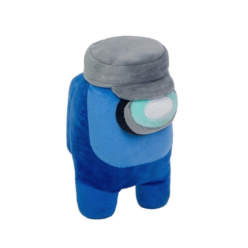 Peluche Among Us Bleu Casquette