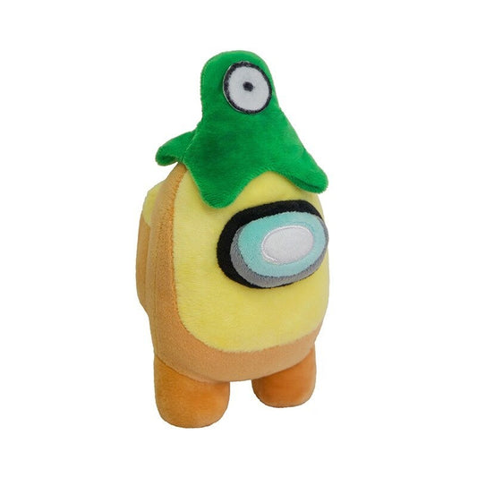 Peluche Among Us Jaune Brain Slug