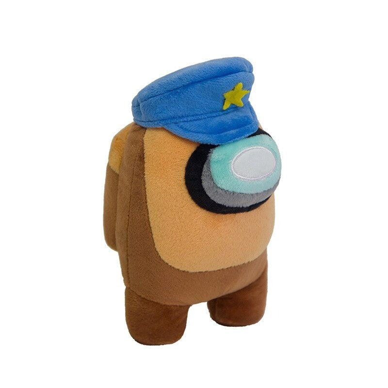 Peluche Among Us Marron Police