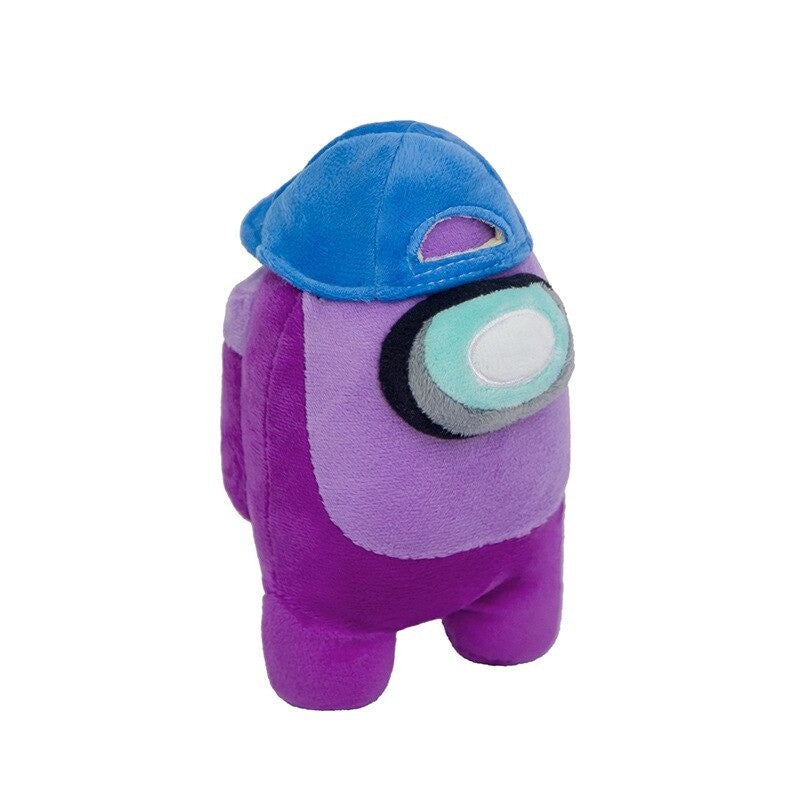 Peluche Among Us Violet Casquette