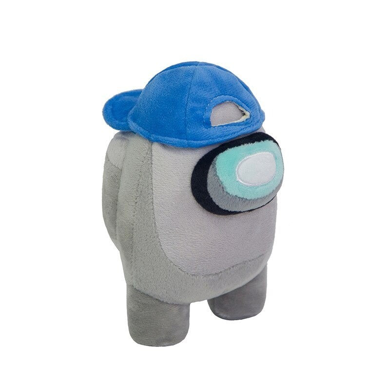 Peluche Among Us Gris Casquette