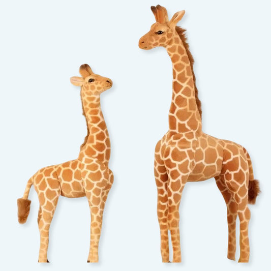 Peluche géante girafe