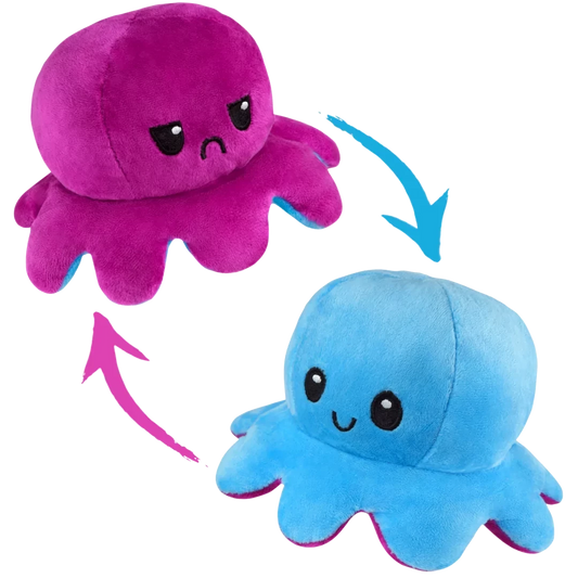 Peluche pieuvre réversible – Octopus réversible