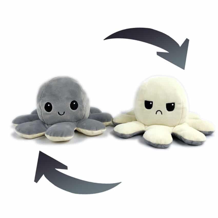 Peluche pieuvre réversible – Octopus réversible