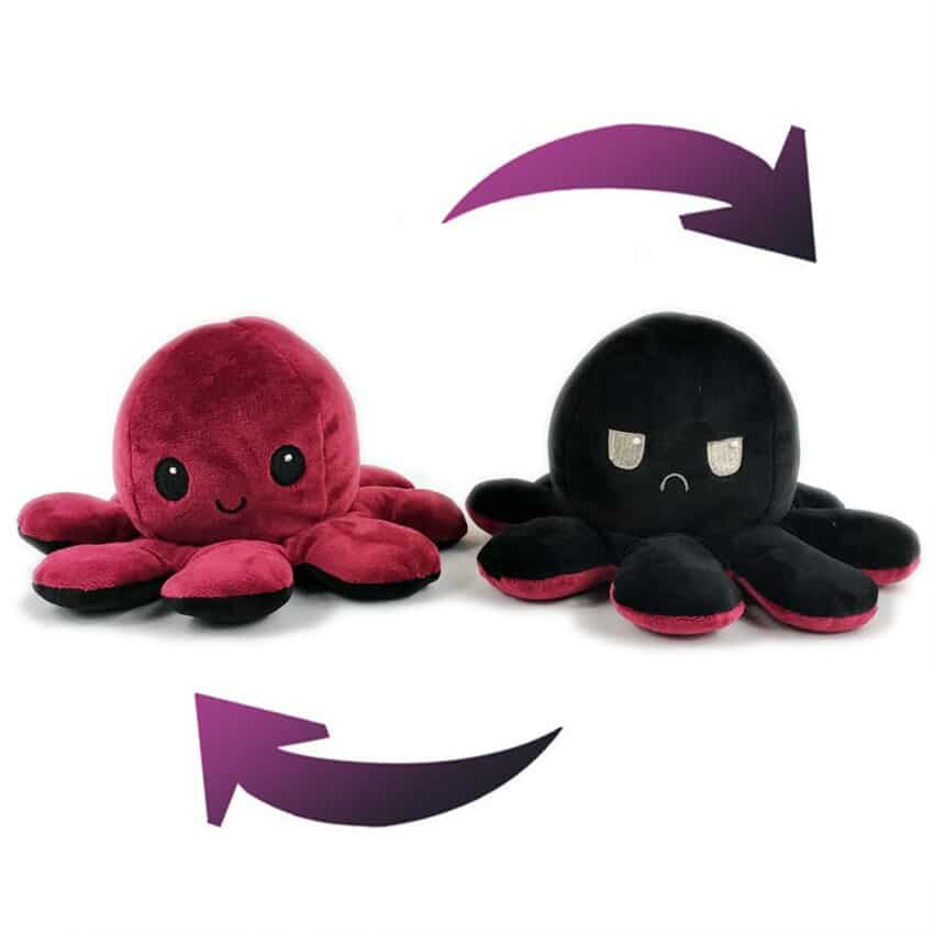 Peluche pieuvre réversible – Octopus réversible