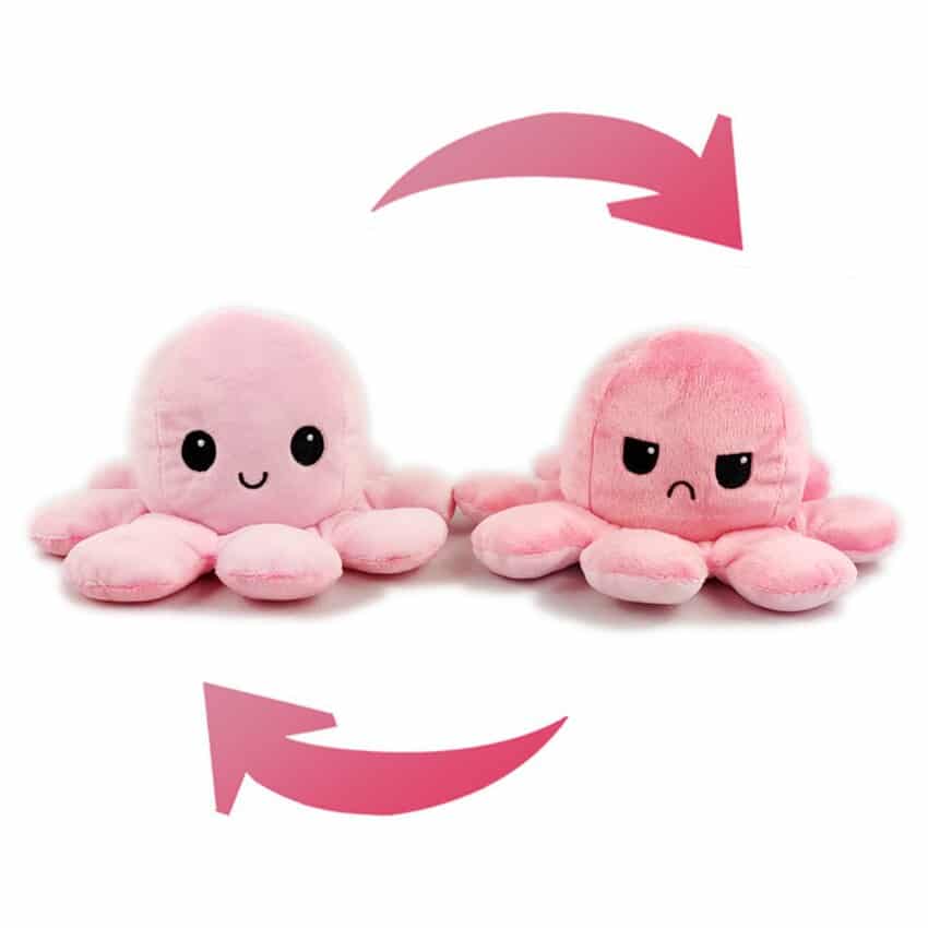 Peluche pieuvre réversible – Octopus réversible