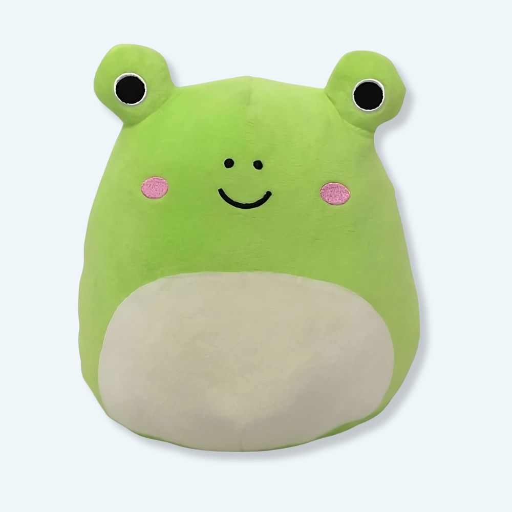 Peluche grenouille oreiller 3D