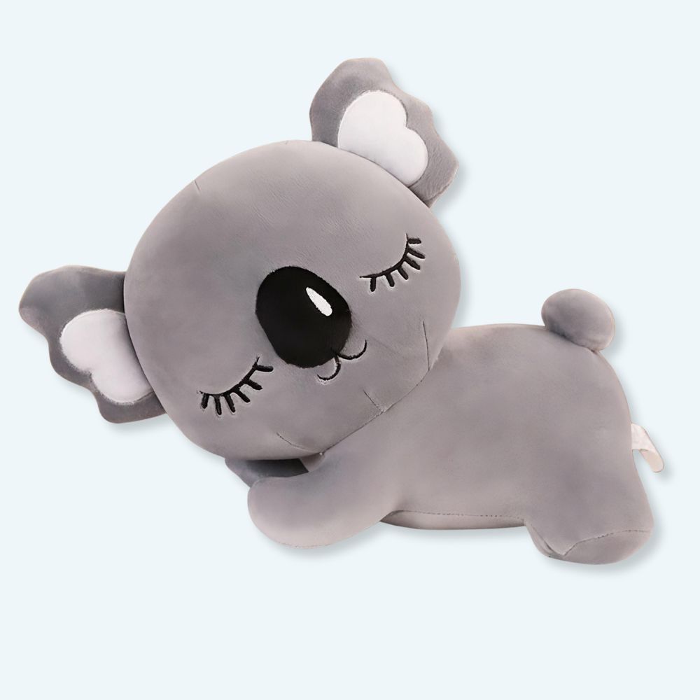 Peluche koala grise oreiller