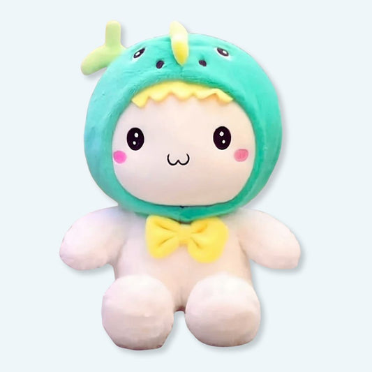 Peluche lapin bonnet baleine