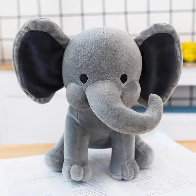 Peluche éléphant colorée