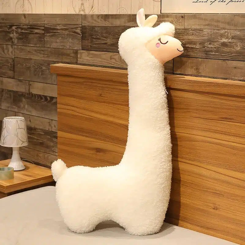 Peluche lama géante