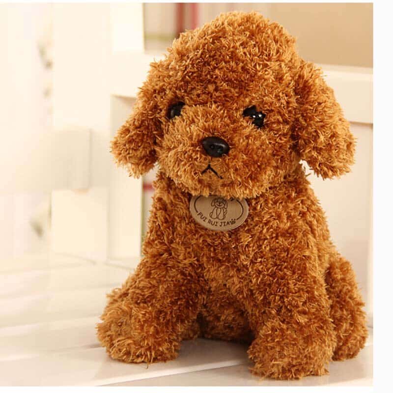 Plush Poodle Camel