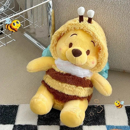 Peluche Winnie l’ourson en abeille