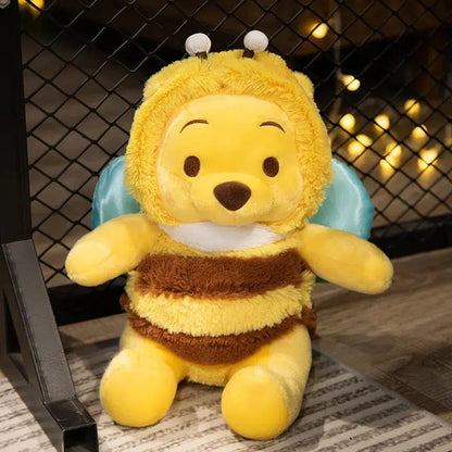 Peluche Winnie l’ourson en abeille