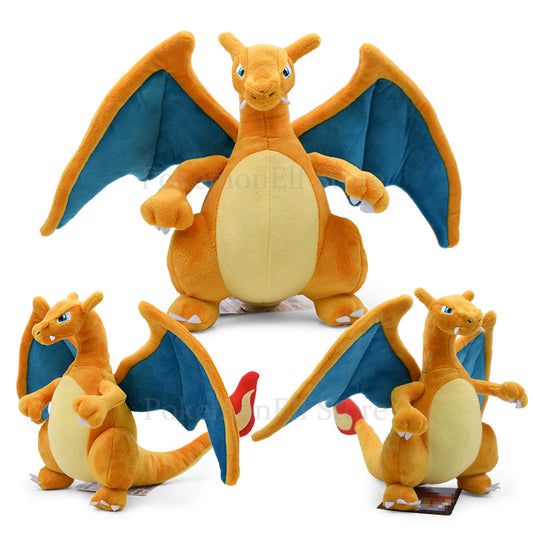 Peluche Pokémon Dracaufeu majestueux