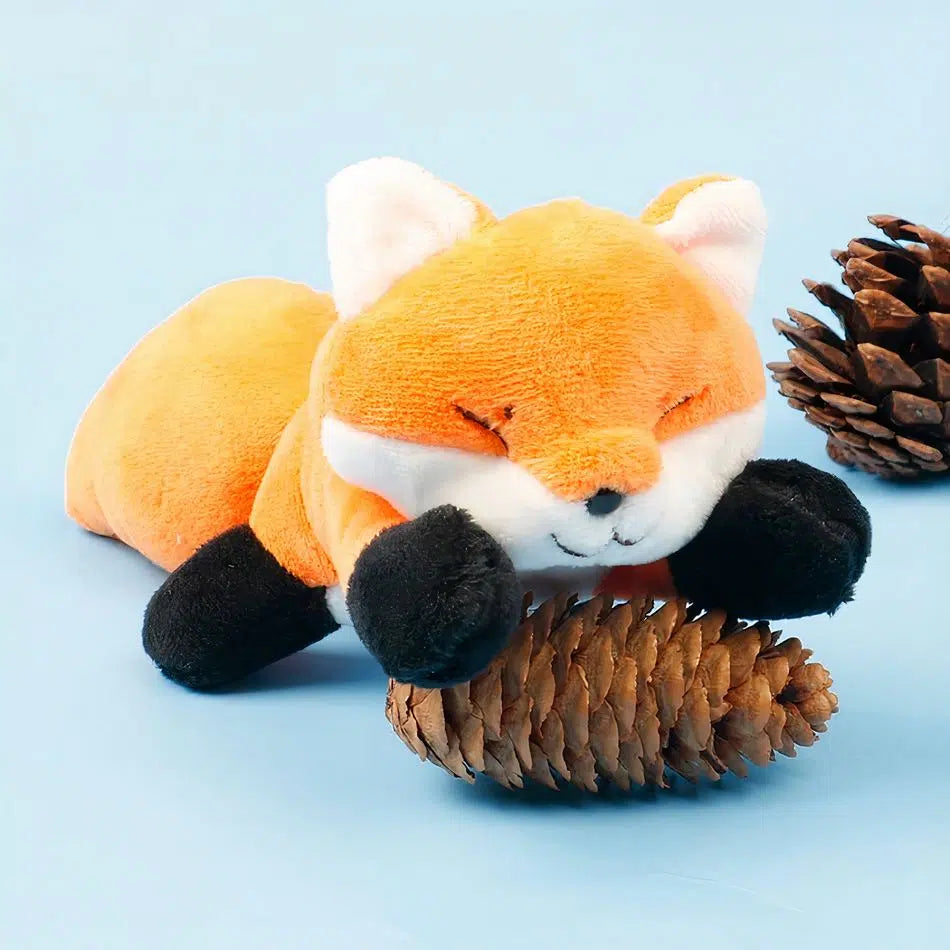 Peluche renard en broche