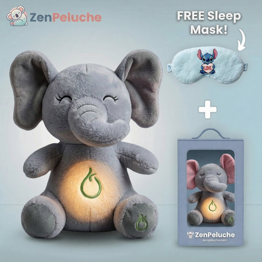Zenpeluche™ Elephant Breathing Plush — Stress Relief Stuffed Animal